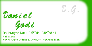 daniel godi business card